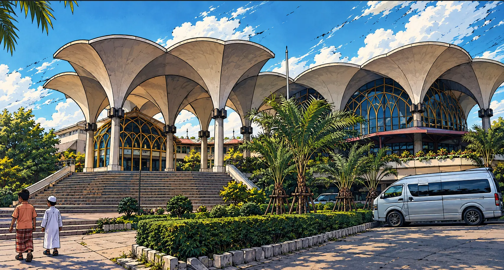 Central Mosque Masjid Bangkok Thailand